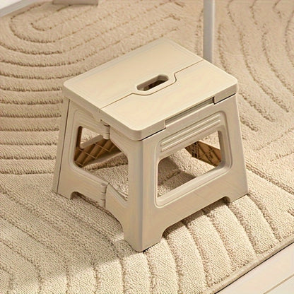 Foldable Step Stools And Footstools with Non-Slip Base and Adjustable Height detail image - detail view 5