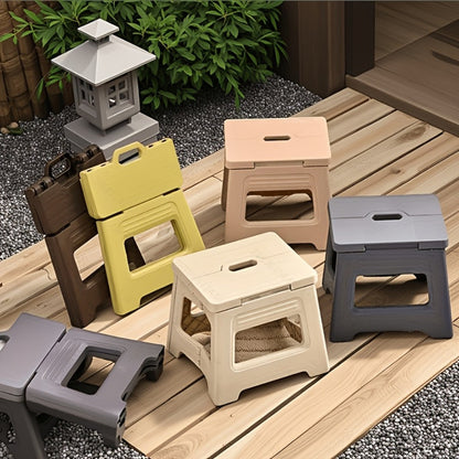 Foldable Step Stools And Footstools with Non-Slip Base and Adjustable Height detail image - detail view 6