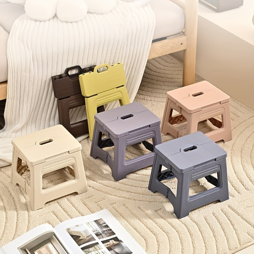 Foldable Step Stools And Footstools with Non-Slip Base and Adjustable Height detail image - detail view 8