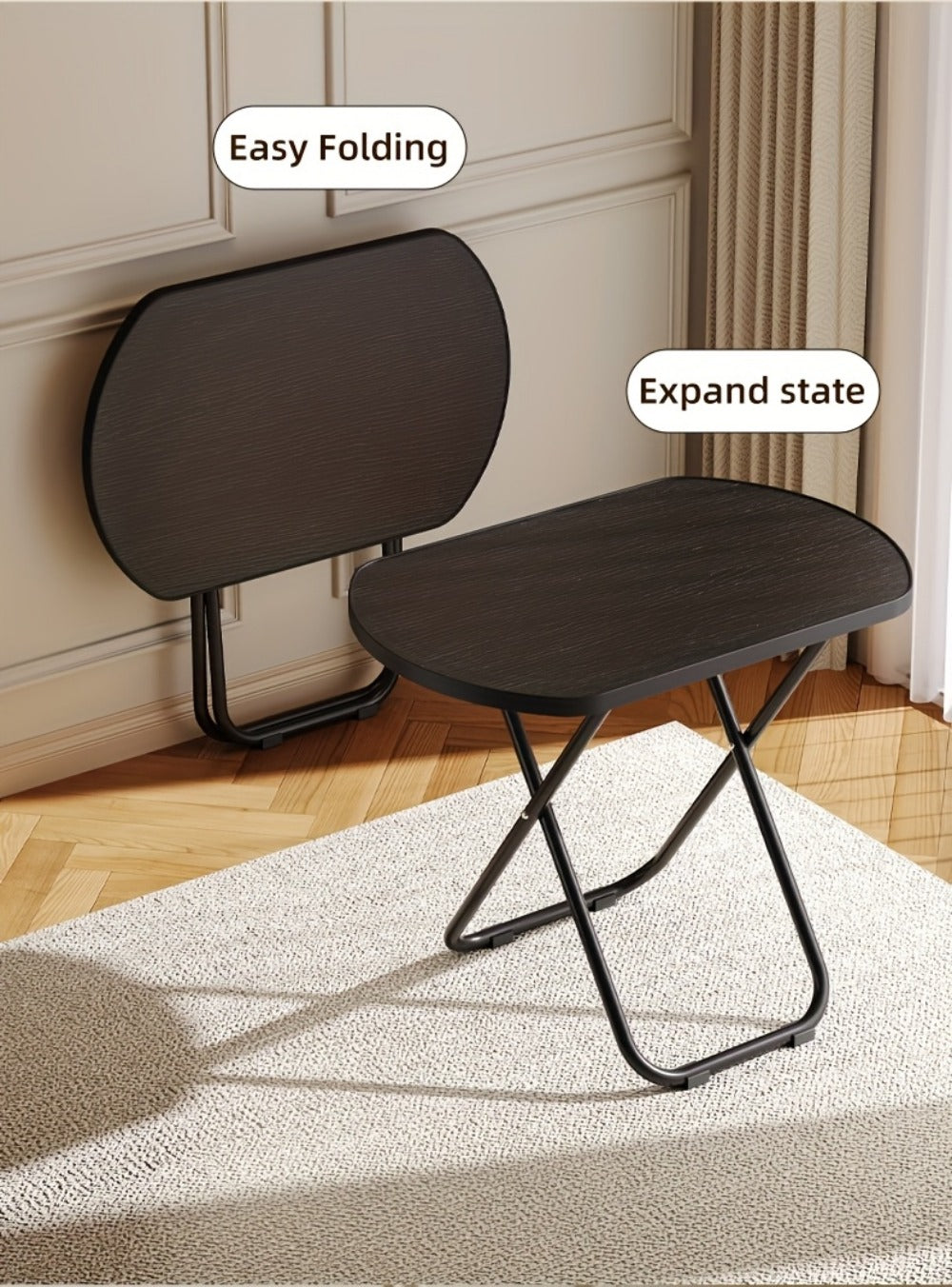 Foldable Tray Table with Tool-Free Assembly for Work, Display, and Everyday Use detail image - detail view 14