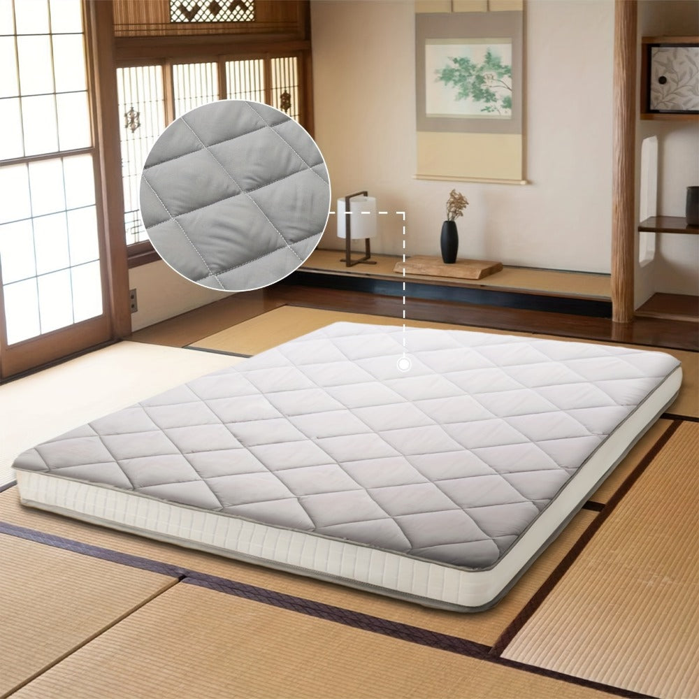Foldable Twin Floor Mattress with Carry Bag and Multiple Color Options detail image - detail view 5