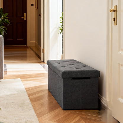 Ottoman shown in the Gray, 15"D x 30"W x 15"H*(PE) option