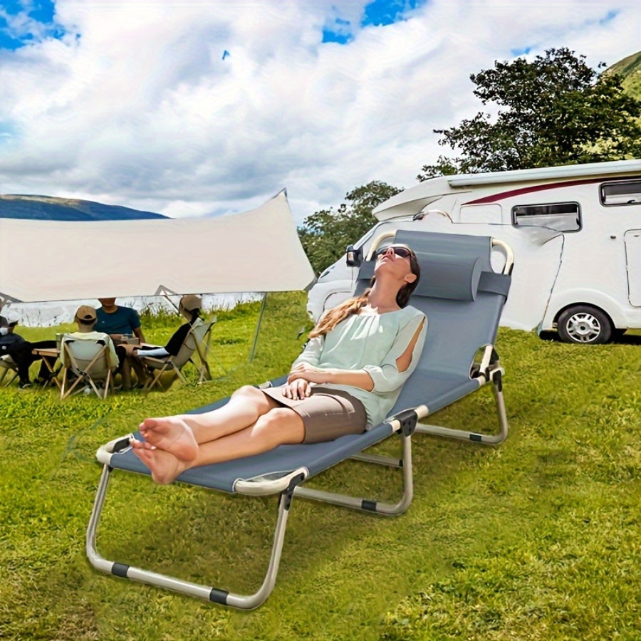 Folding Lounge Chair shown in the No Mattress option