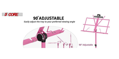 Folding Music Stand, Foldable, Adjustable, Core for Holding Sheet Music For Lessons detail image - detail view 10