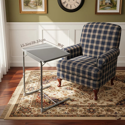 Folding Tray Table with Adjustable Height for Work, Display, and Everyday Use detail image - detail view 3