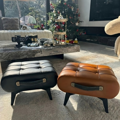 Footstool with Footrest for Practical Everyday Home Use in Living Room detail image - detail view 7