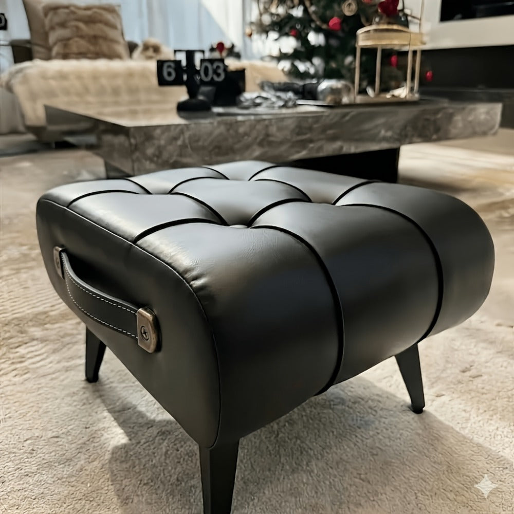 Footstool with Footrest for Practical Everyday Home Use in Living Room detail image - detail view 9