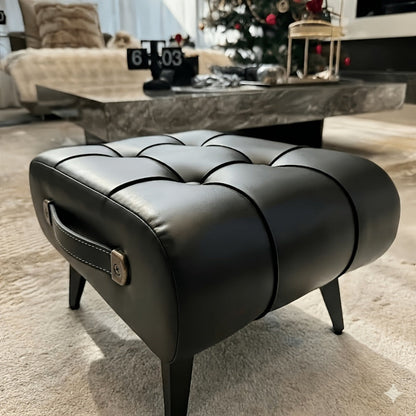 Footstool with Footrest for Practical Everyday Home Use in Living Room detail image - detail view 9