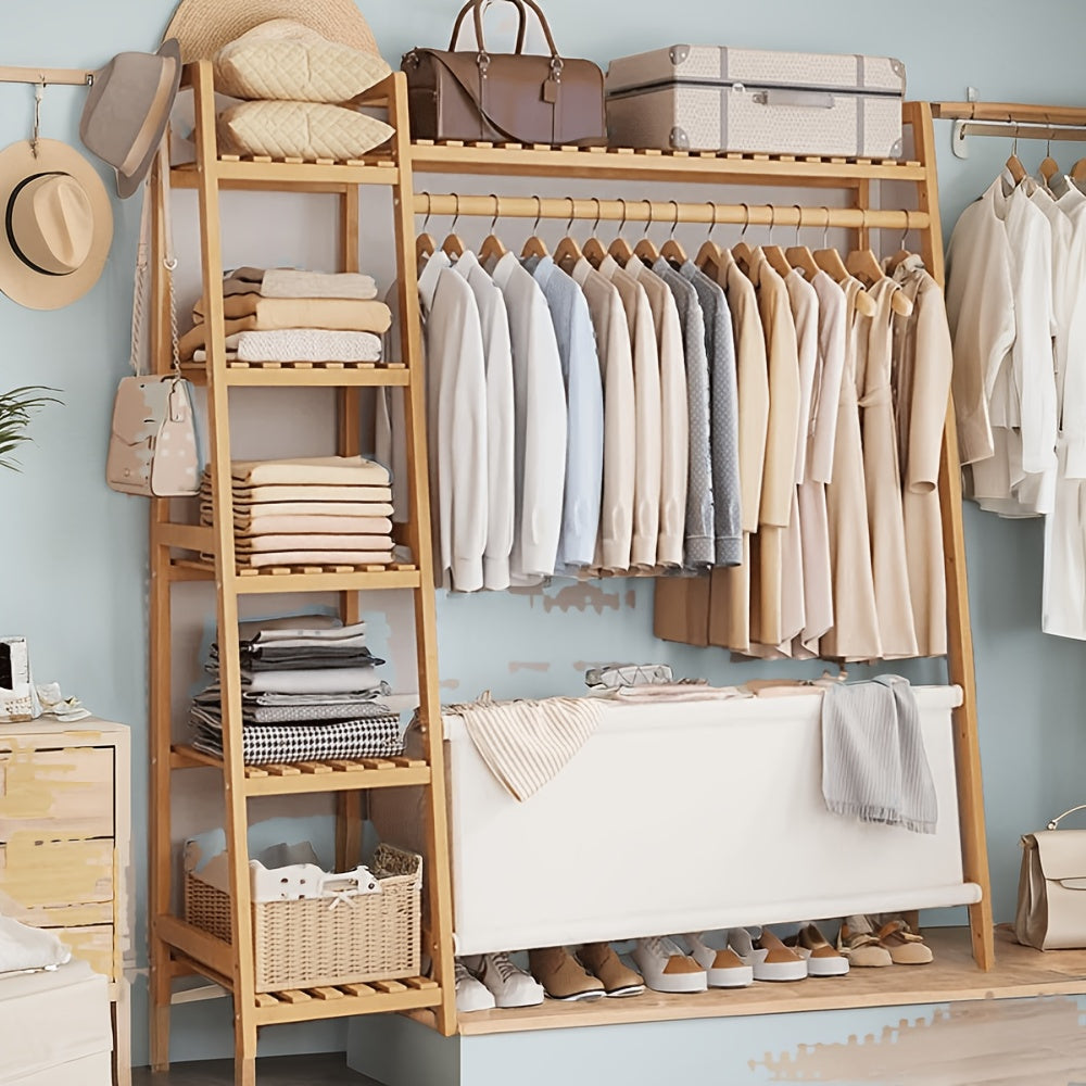 Clothes Rack shown in the Nature, 51in with bag option