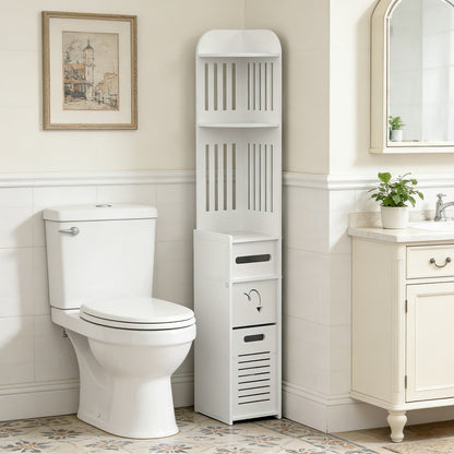 Freestanding Bathroom Cabinet with Waterproof Protection for Organized Everyday Storage detail image