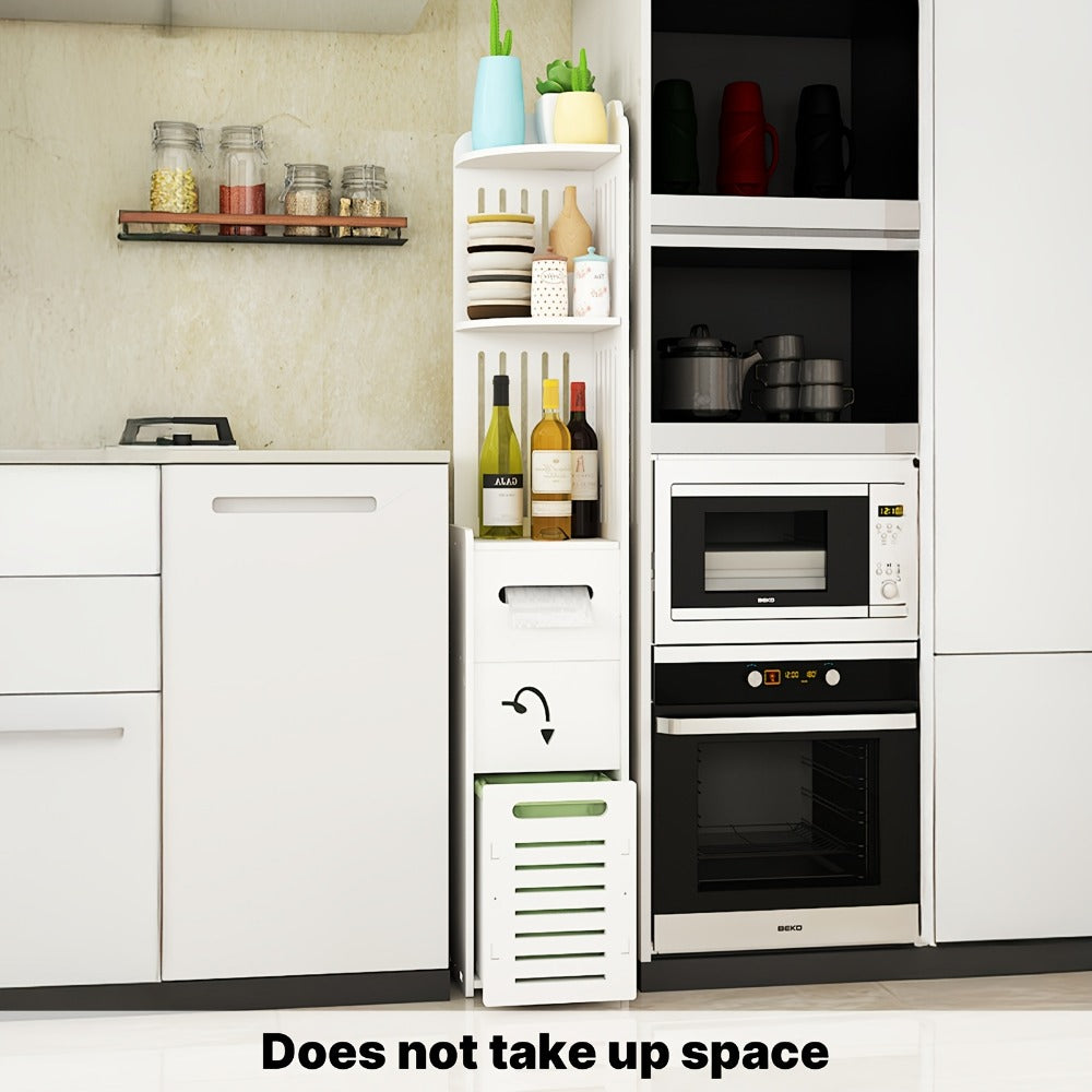 Freestanding Bathroom Cabinet with Waterproof Protection for Organized Everyday Storage detail image - detail view 4