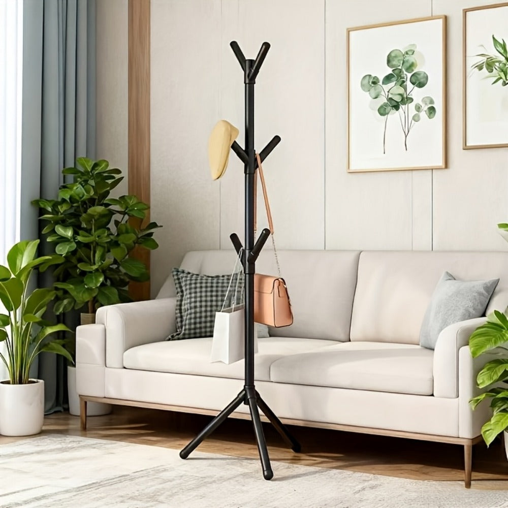 Freestanding Clothes Rack with Rolling Wheels for Organized Everyday Storage detail image - detail view 6