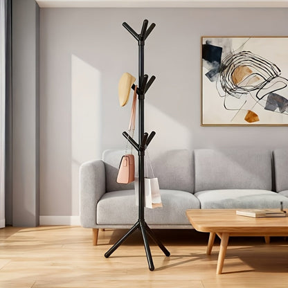 Freestanding Clothes Rack with Rolling Wheels for Organized Everyday Storage detail image - detail view 7