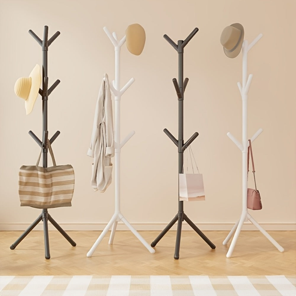 Freestanding Clothes Rack with Rolling Wheels for Organized Everyday Storage detail image - detail view 8