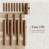 1pcs Brown wood color