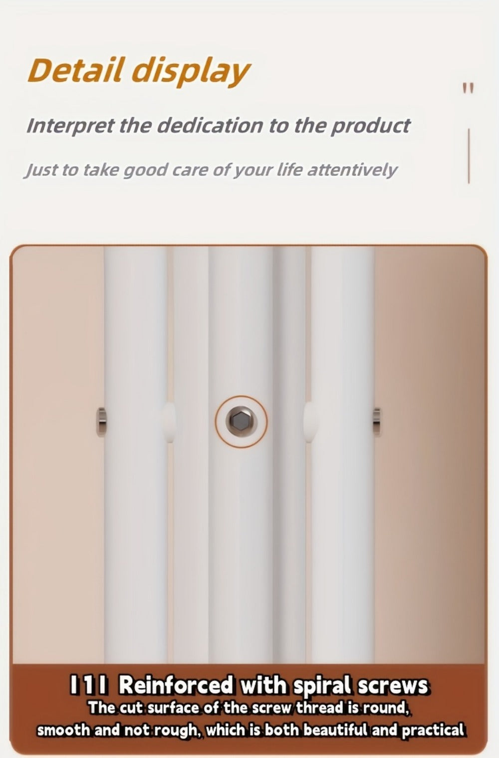Freestanding Heavy-Duty Coat Rack with Tool-Free Assembly, Entryway Hall Tree detail image - detail view 12