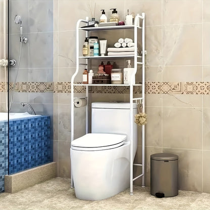 Freestanding Metal Bathroom Storage Rack for Organized Everyday Storage detail image - detail view 14