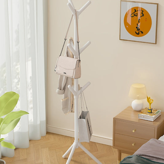 Coat Rack, Metal Stand with 9 Hooks, Freestanding Entryway Coat Hanger for Clothes Hats shown in the main product view