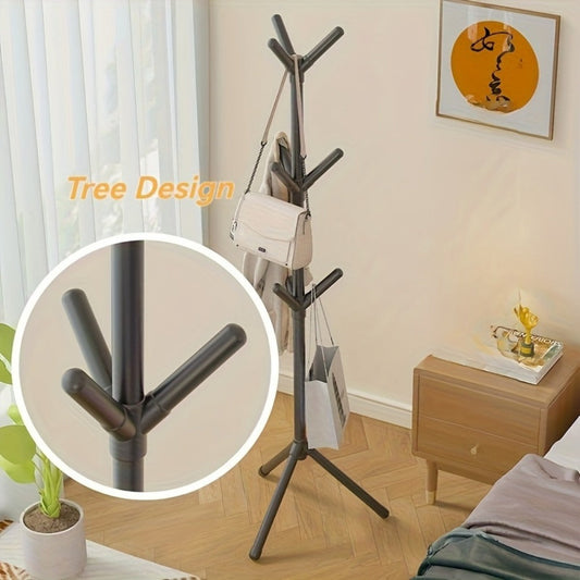 Freestanding Space-Saving Coat Rack for Entryway and Living Room detail image