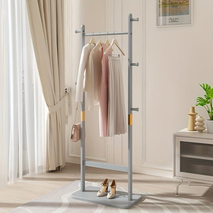 Coat Rack shown in the Grey option
