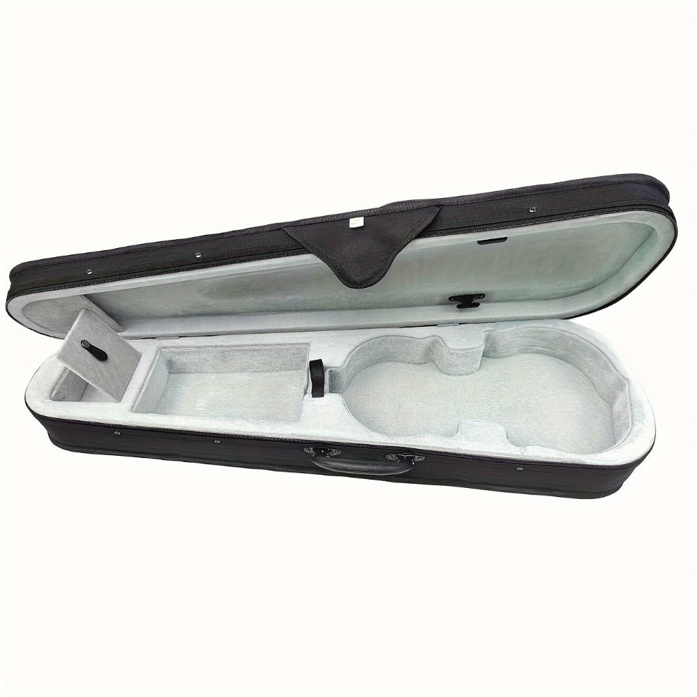 Full Size 4/4 Violin Kit, Black Beginner Violin with Hard Case and Bows detail image - detail view 11