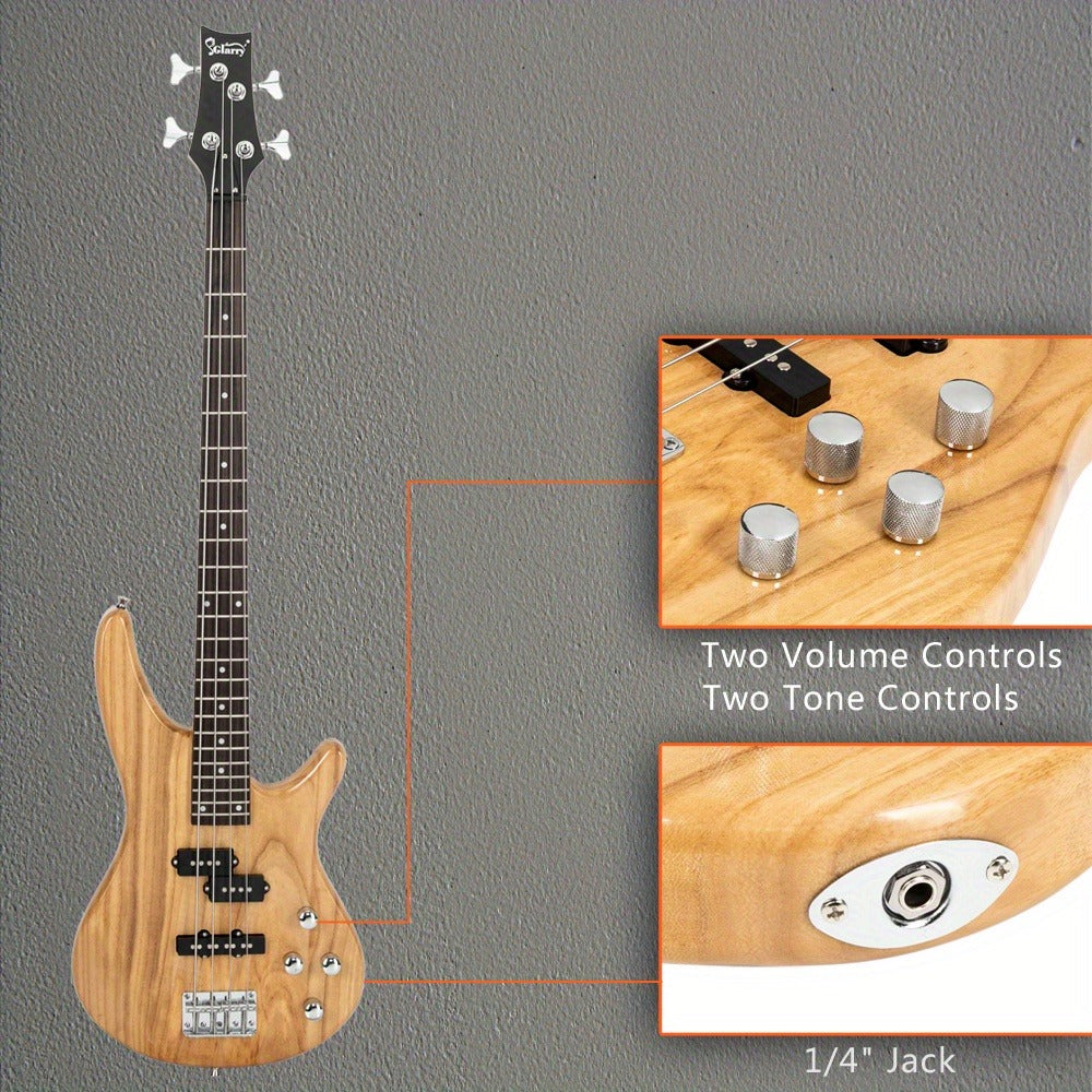 Full Size 4-String Electric Bass Guitar shown in the main product view