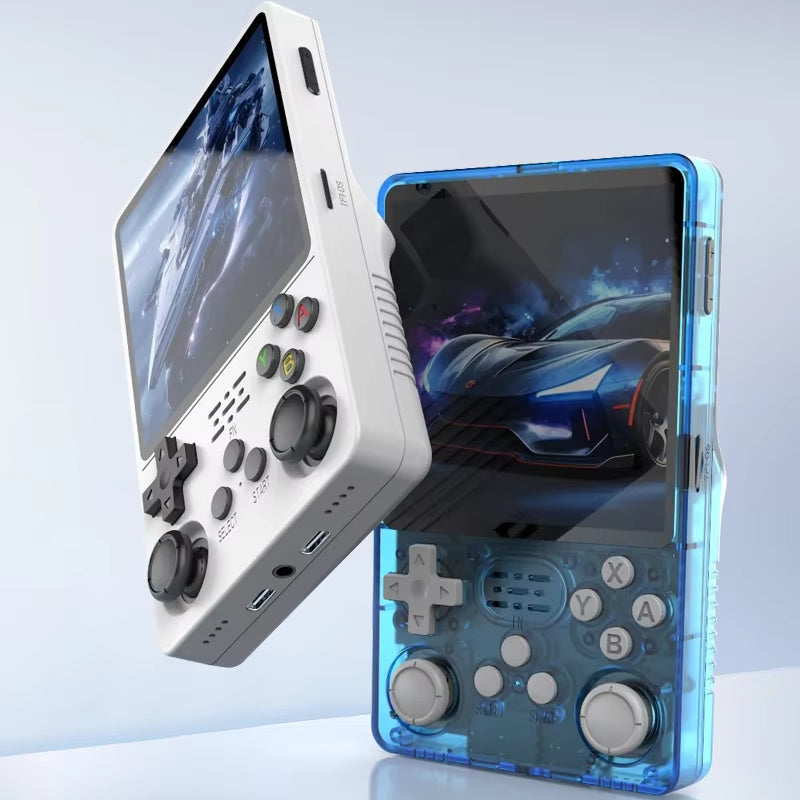 Handheld Game Console R36S Plus with 4.0-Inch IPS, 720x720 resolution, 64GB or 128GB Options, Linux