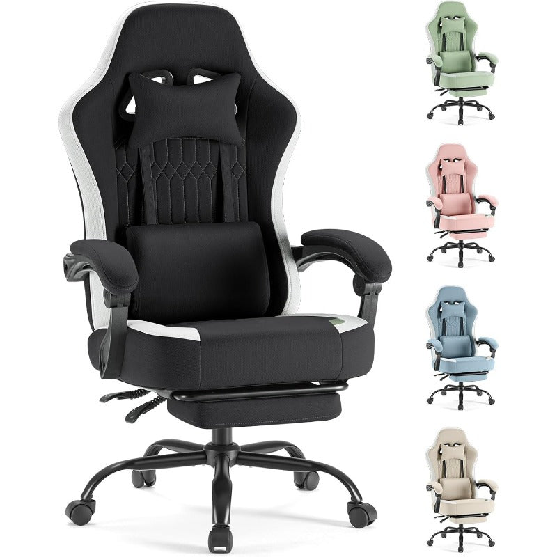 Gaming Chair shown in the Black option