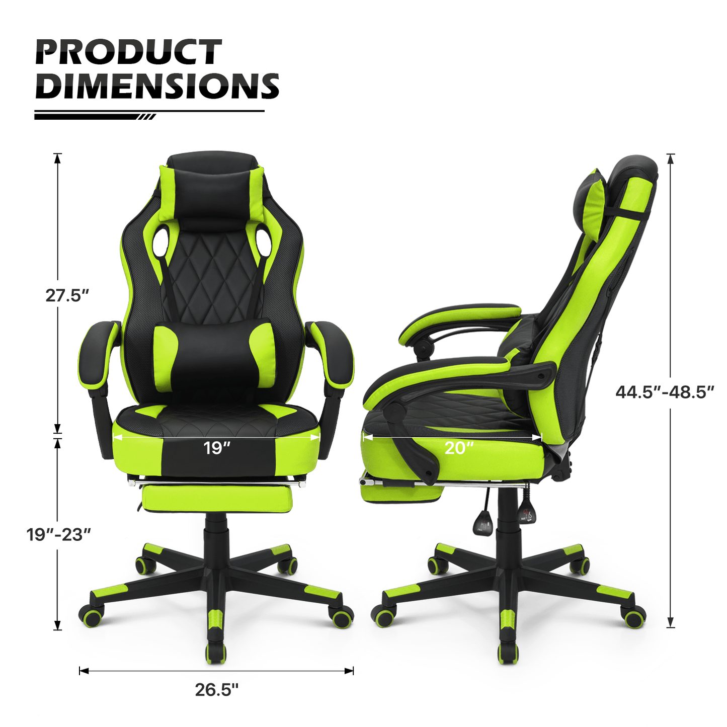 Gaming Chair, High-Back Gaming Seat for Comfortable Everyday Seating detail image - detail view 23
