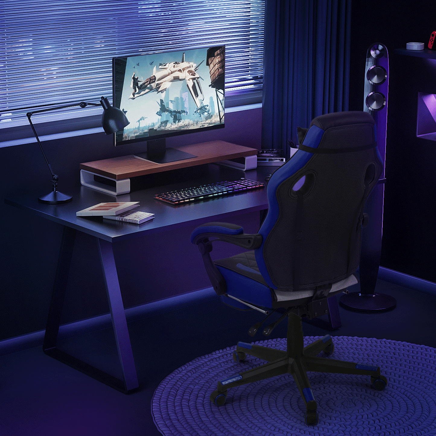 Gaming Chair, High-Back Gaming Seat for Comfortable Everyday Seating detail image - detail view 28