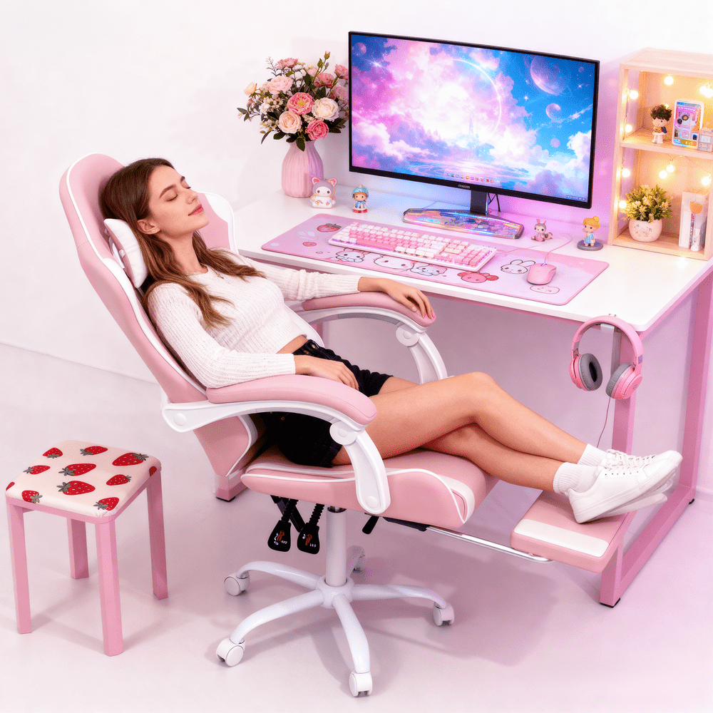 Gaming Chair, High-Back Gaming Seat for Comfortable Everyday Seating detail image - detail view 34