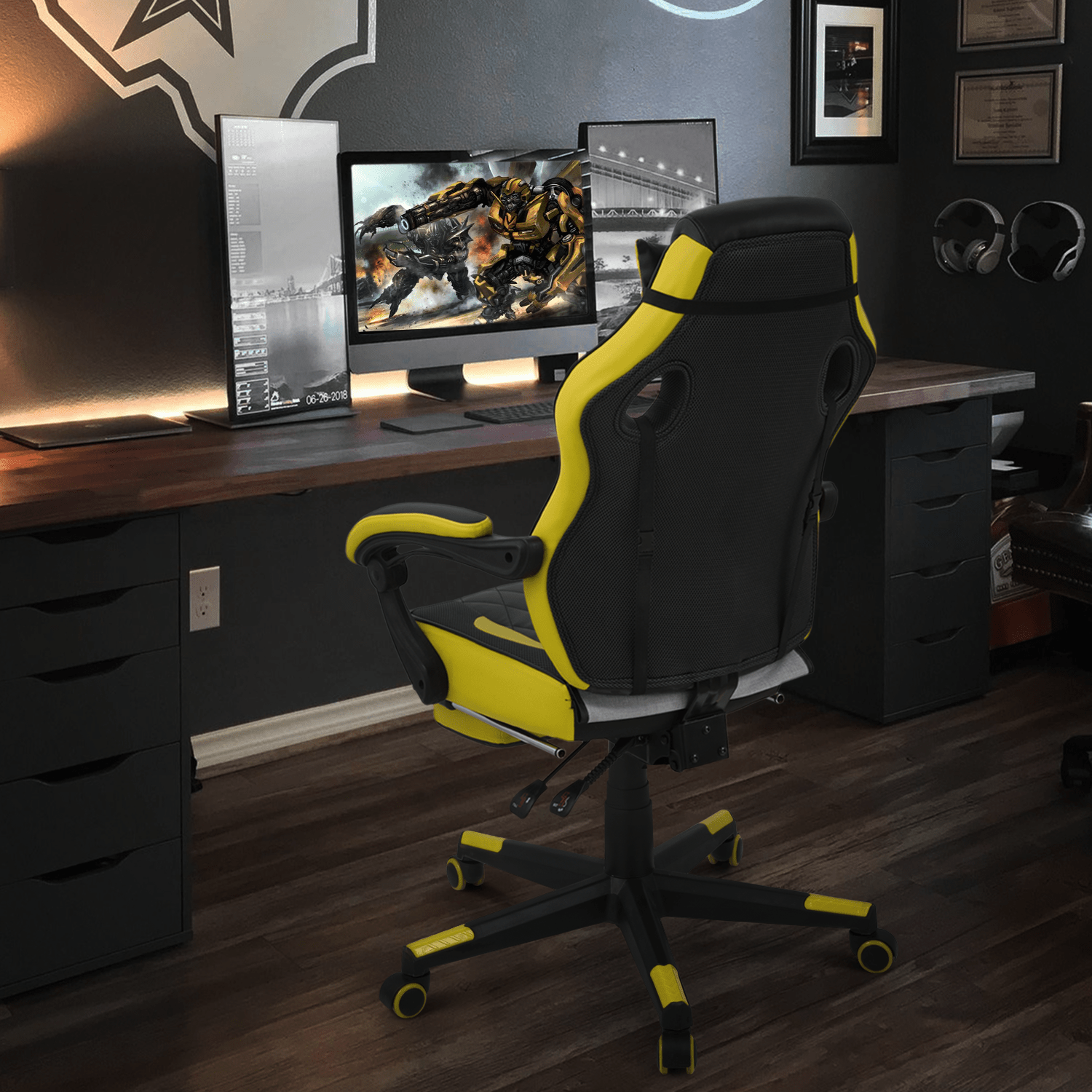 Gaming Chair, High-Back Gaming Seat for Comfortable Everyday Seating detail image - detail view 36