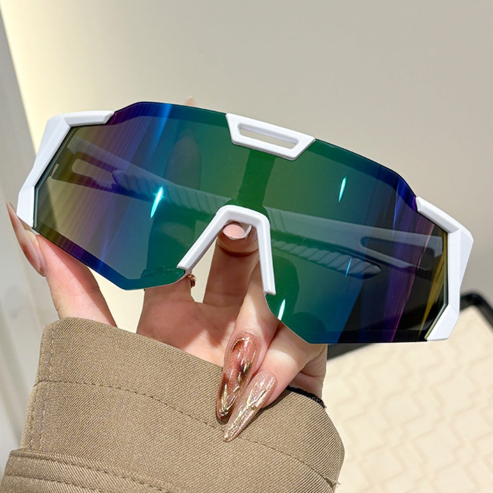 Glasses - Fashion 8-Pack Oversized Set Stylish Unisex Frames for Outdoor Sports - product detail view 3