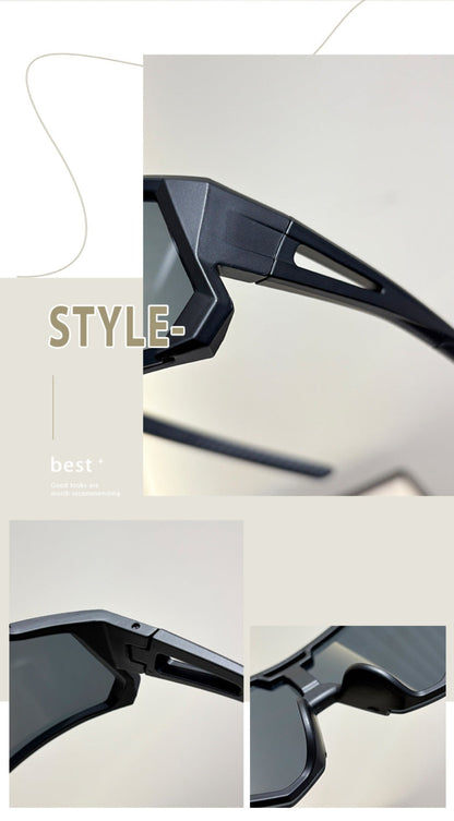 Glasses - Fashion 8-Pack Oversized Set Stylish Unisex Frames for Outdoor Sports - product detail view 11