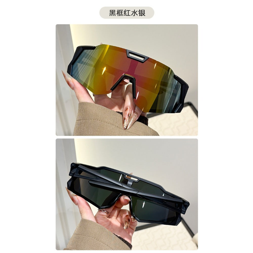 Glasses - Fashion 8-Pack Oversized Set Stylish Unisex Frames for Outdoor Sports - product detail view 14
