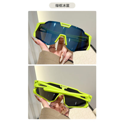 Glasses - Fashion 8-Pack Oversized Set Stylish Unisex Frames for Outdoor Sports - product detail view 19