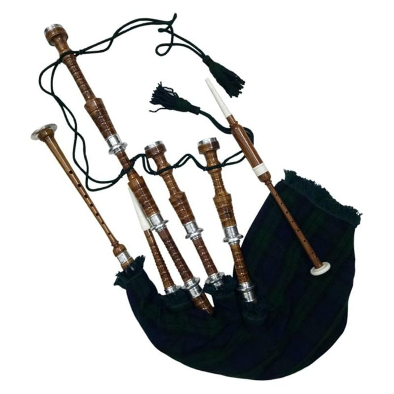 Great Highland Bagpipe shown in the Black Watch option