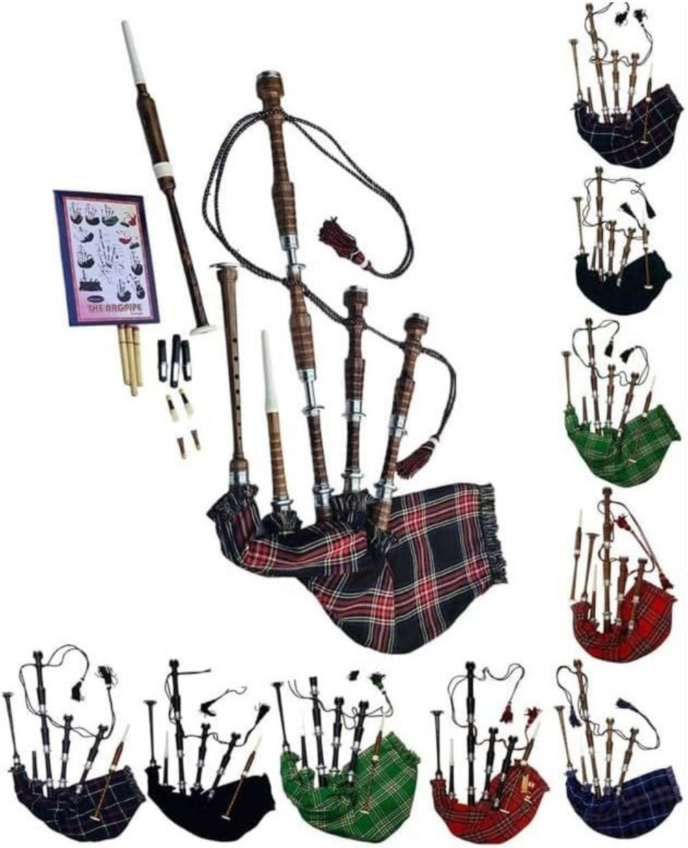 Great Highland Bagpipe, 2 pcs, Full Size, HAAUR, TRADERS for Practice and Performance detail image - detail view 11