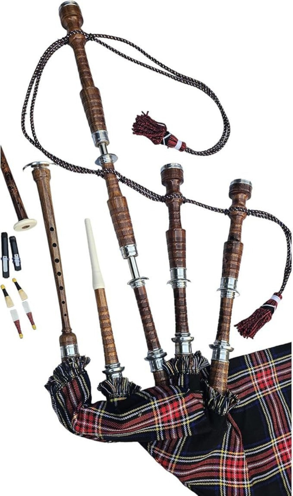 Great Highland Bagpipe, 2 pcs, Full Size, HAAUR, TRADERS for Practice and Performance detail image - detail view 13