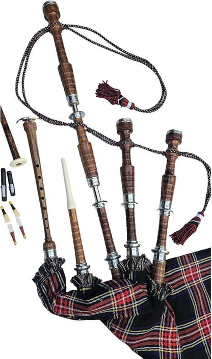 Great Highland Bagpipe, 2 pcs, Full Size, HAAUR, TRADERS for Practice and Performance detail image - detail view 13