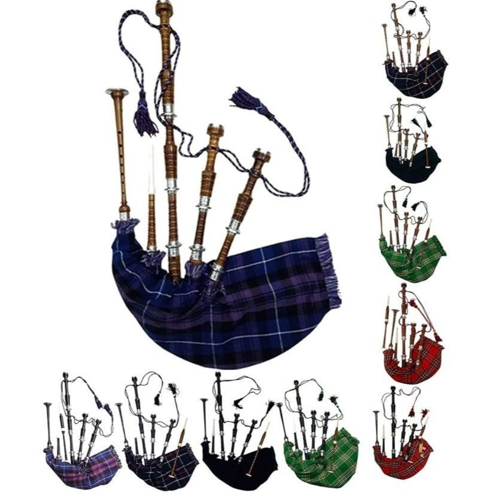 Great Highland Bagpipe, 2 pcs, Full Size, HAAUR, TRADERS for Practice and Performance detail image