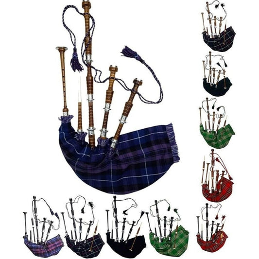 Great Highland Bagpipe, 2 pcs, Full Size, HAAUR, TRADERS for Practice and Performance detail image