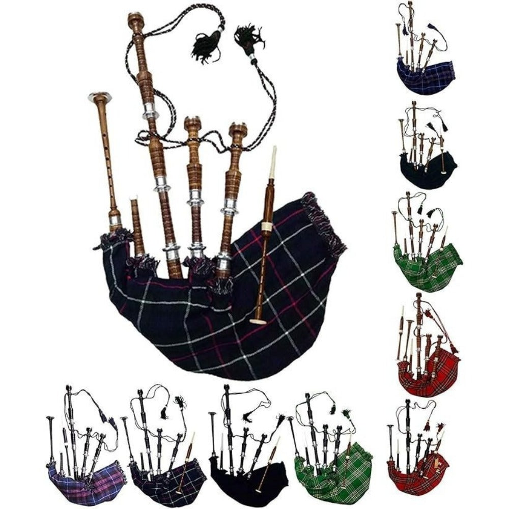 Great Highland Bagpipe, 2 pcs, Full Size, HAAUR, TRADERS for Practice and Performance detail image - detail view 4