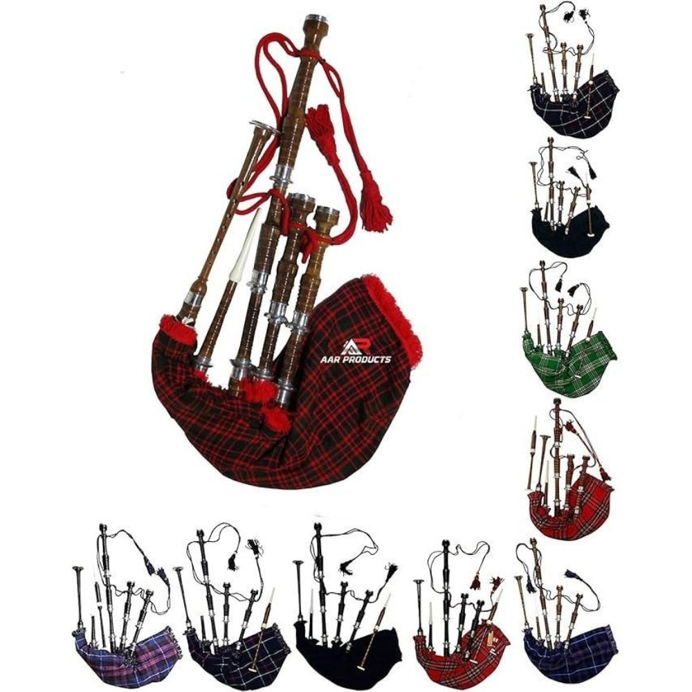 Great Highland Bagpipe, 2 pcs, Full Size, HAAUR, TRADERS for Practice and Performance detail image - detail view 5