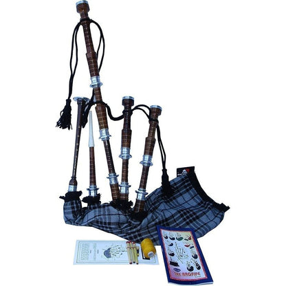 Great Highland Bagpipe shown in the H-Grey option