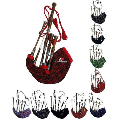 Great Highland Bagpipe shown in the MacDonled option