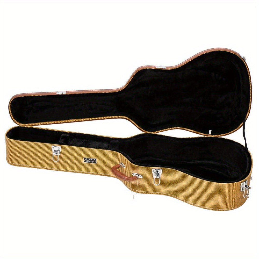 Guitar Case, 110cm, 113cm, Folk, Hardshell, Carrying for Storage and Travel detail image - detail view 3