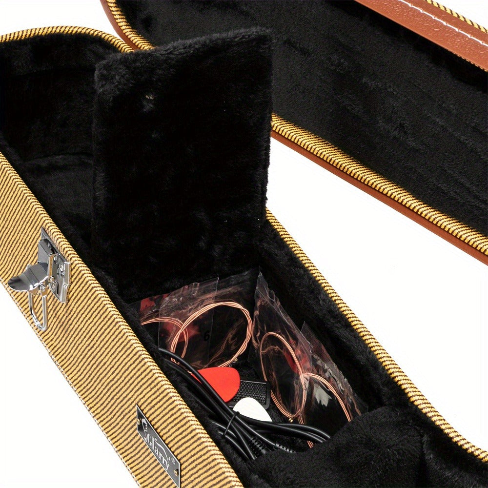 Guitar Case, 110cm, 113cm, Folk, Hardshell, Carrying for Storage and Travel detail image - detail view 4