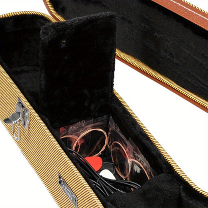 Guitar Case, 110cm, 113cm, Folk, Hardshell, Carrying for Storage and Travel detail image - detail view 4