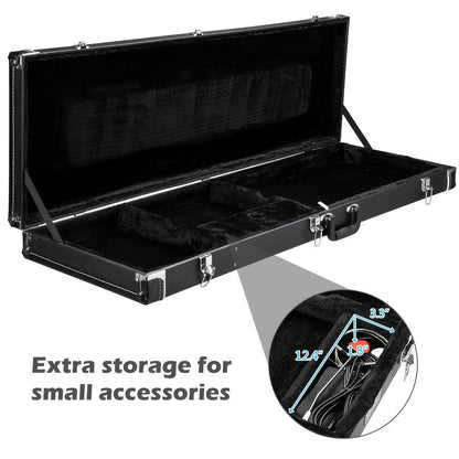 Guitar Case, 120cm, 122cm, Bass, Square, Hard for Storage and Travel detail image - detail view 8